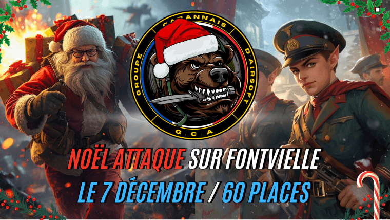 
Expiré
NOËL ATTAQUE sur Fontvieille le 7 Décembre 2025